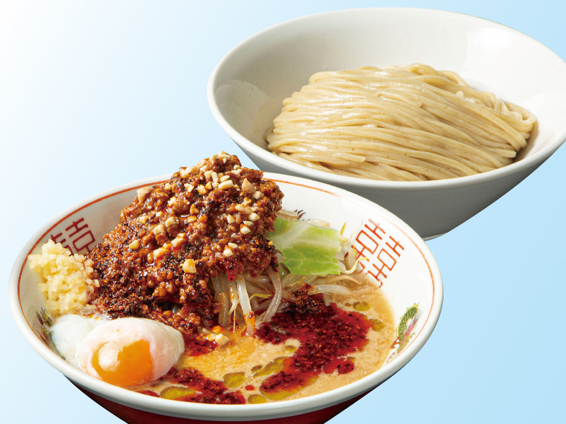 冷やし坦々つけめん温玉付き