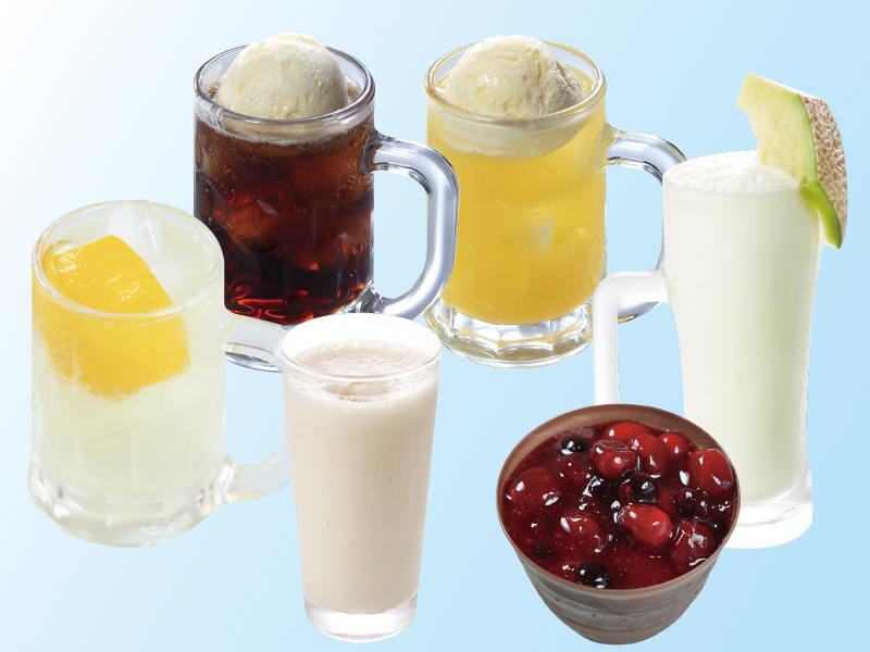 ミックスベリー杏仁豆腐