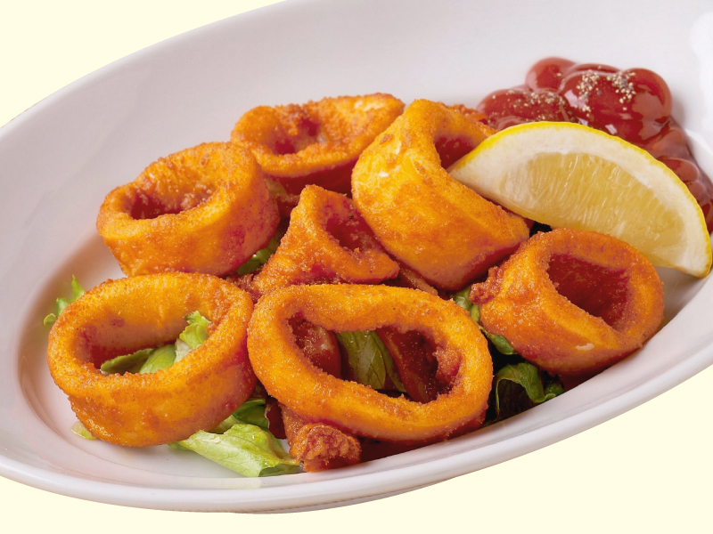 イカのリング揚げ